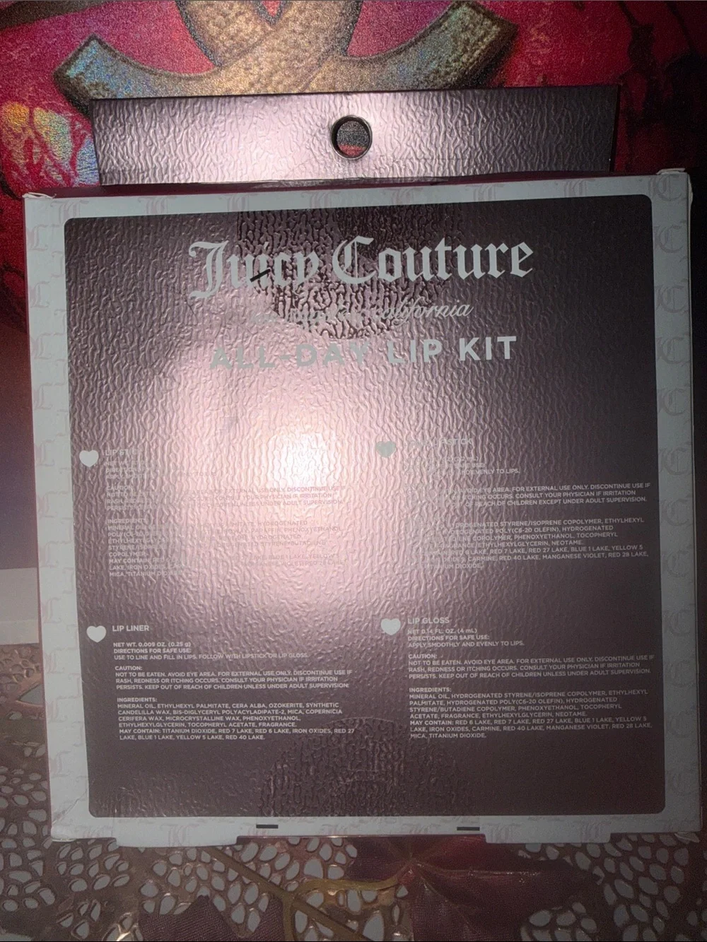 Juicy Couture All-Day Lip Kit — Dusty Rose & Berry